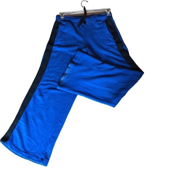 Alala Wide Leg Stripe Active Lounge Streetwear Pants - Picture 1 of 14